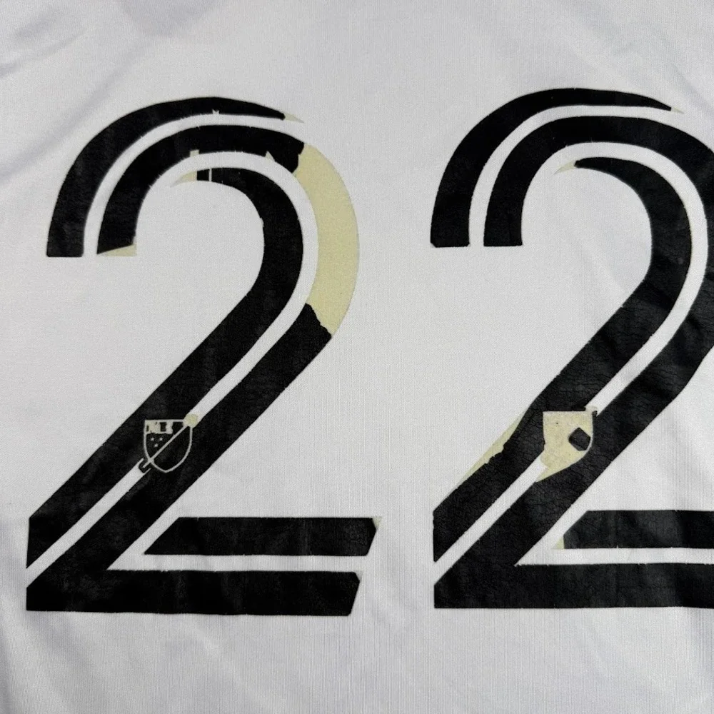 Adidas Inter Miami CF Victor 22 Soccer Jersey White Pink Mens Medium Aeroready